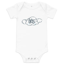 Paper Clouds Apparel Logo Baby short sleeve one piece