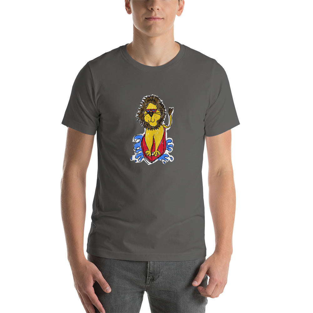 Surf Lion Men's tee