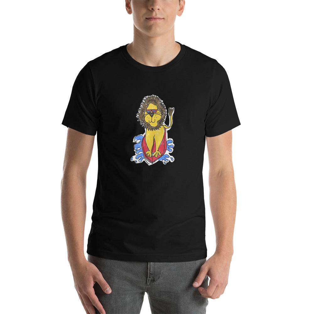 Surf Lion Men's tee