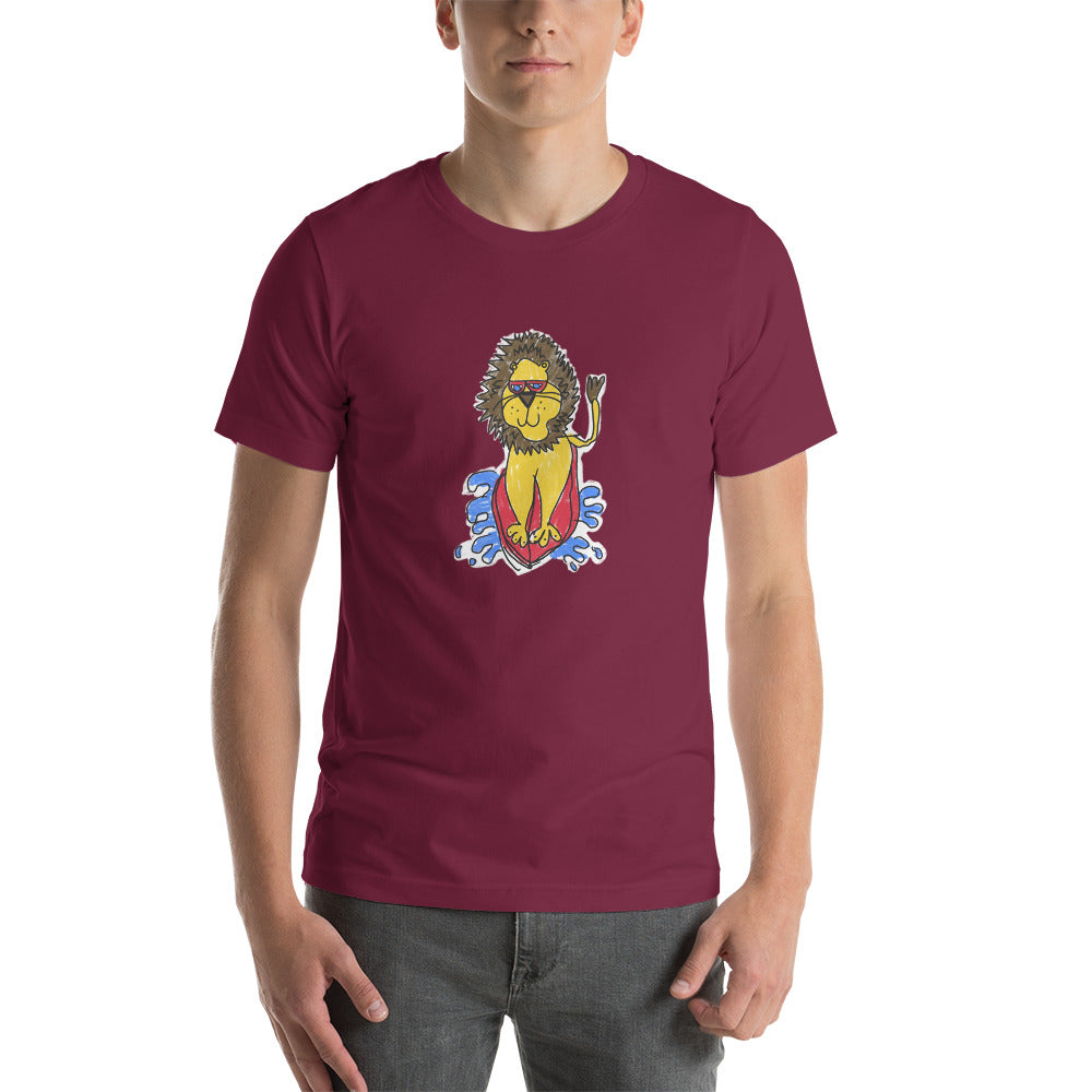 Surf Lion Men's tee