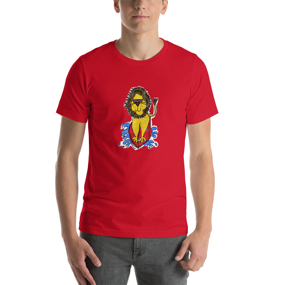 Surf Lion Men's tee