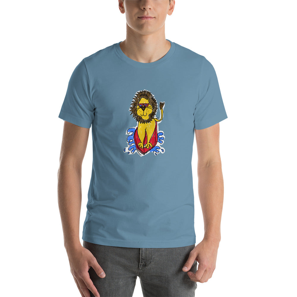 Surf Lion Men's tee