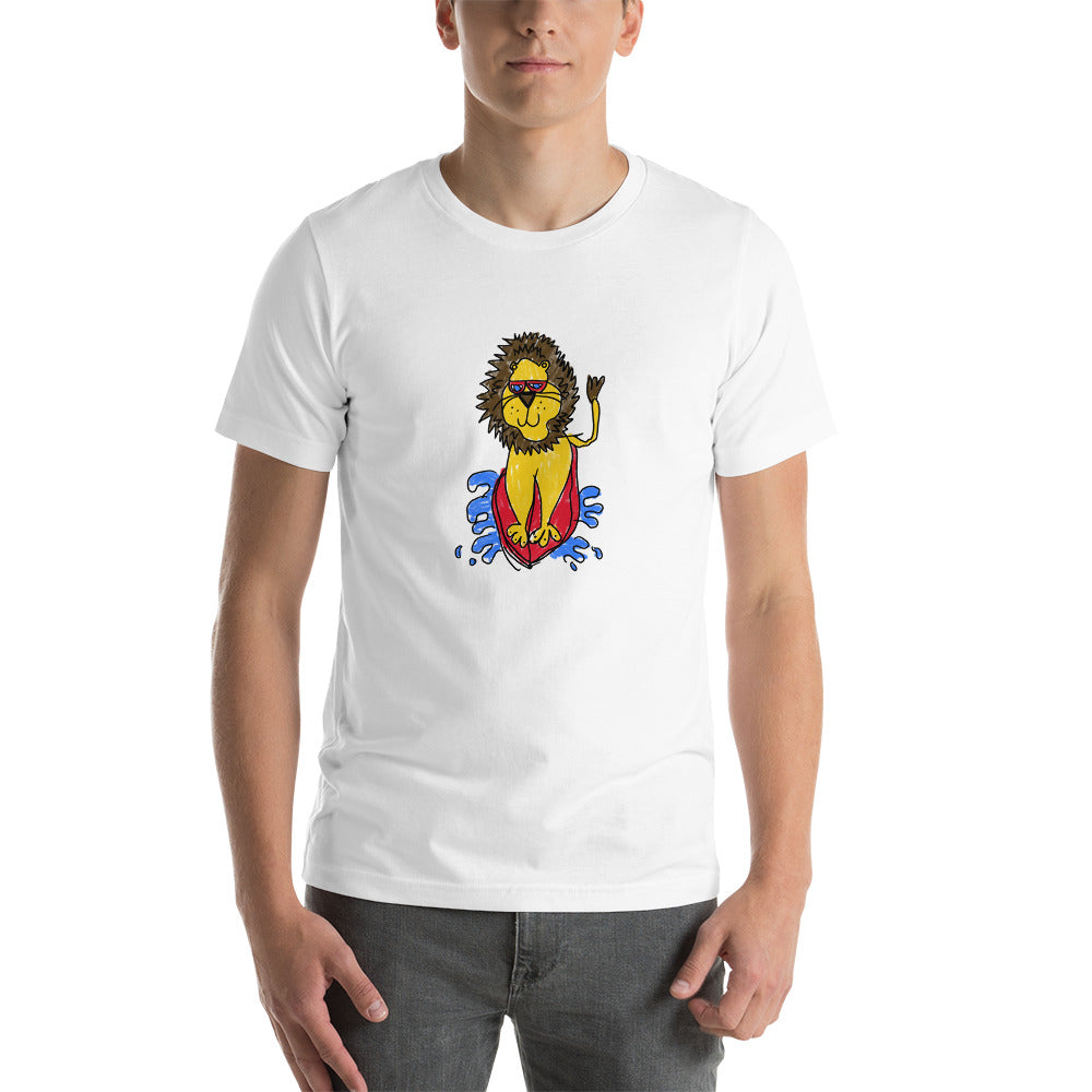 Surf Lion Men's tee