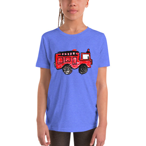 Fire Truck Youth Tee