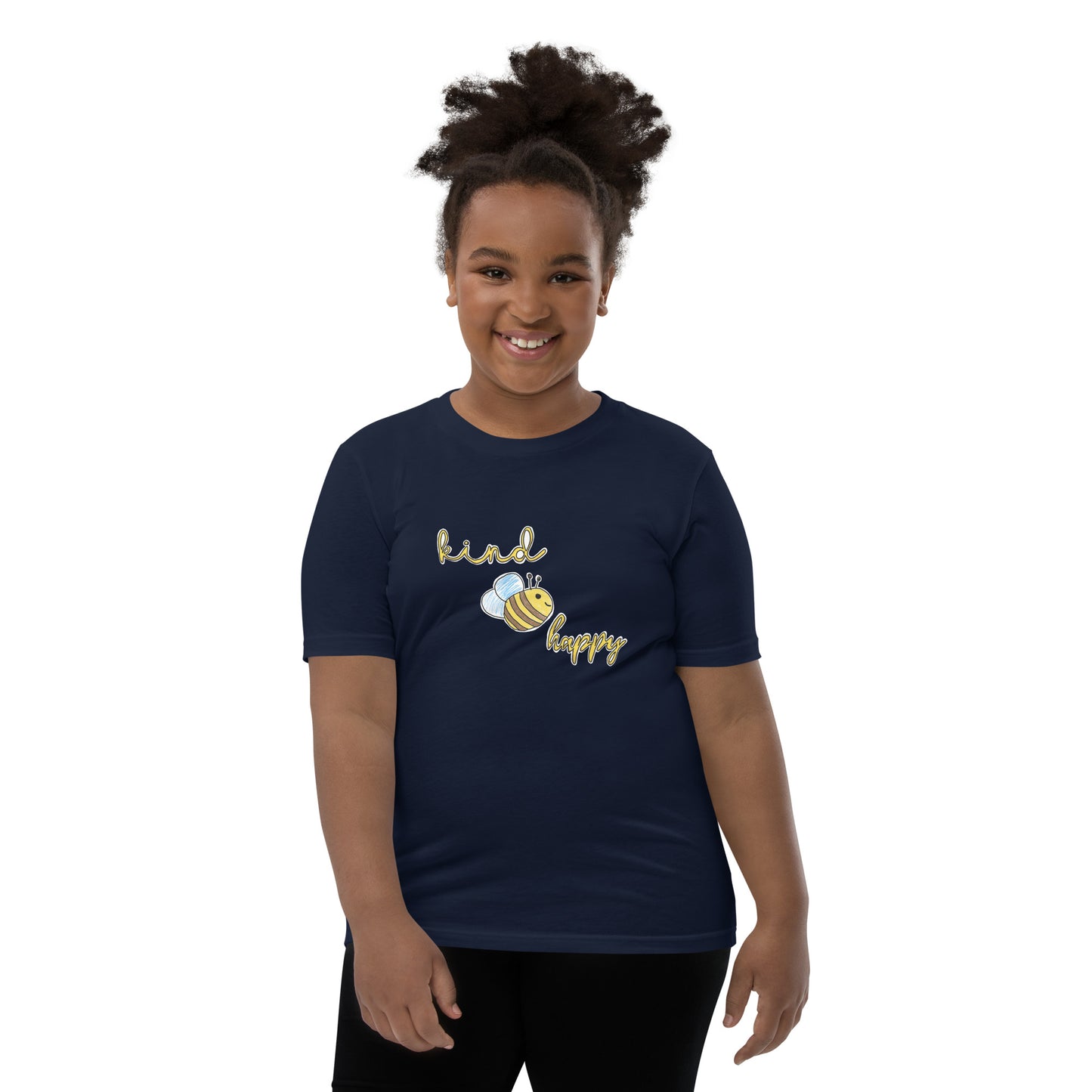 Bee Kind Bee Happy Youth Tee